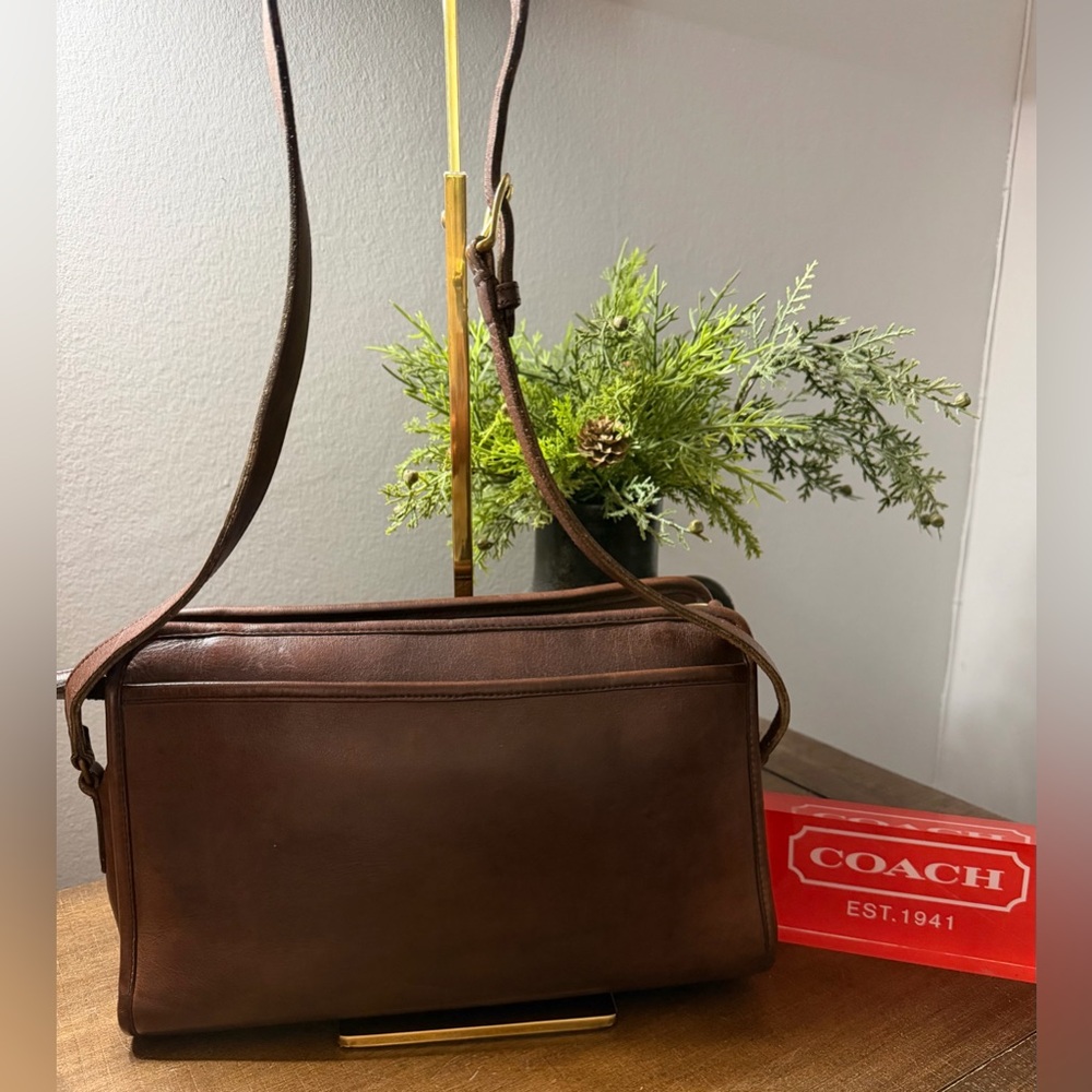 Coach Vintage Mahogany Swagger Bag